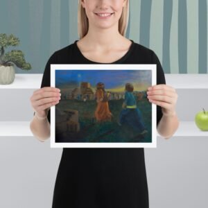 VISITOR TO ANCIENT AMERICA PRINT - Image 3