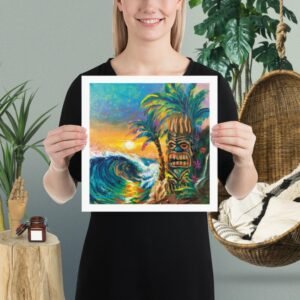 Tiki Beach Print - Image 4
