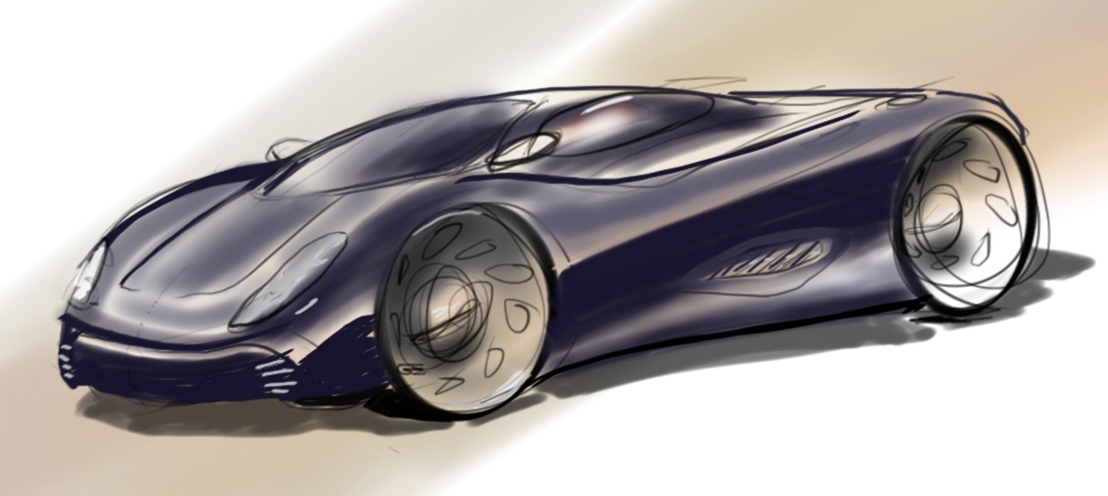 ConceptCarSketchbyWada