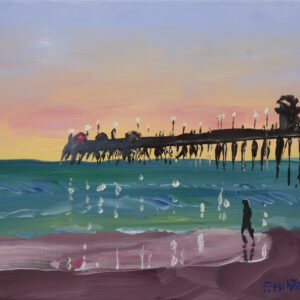 Surface Reflections Acrylic Painting