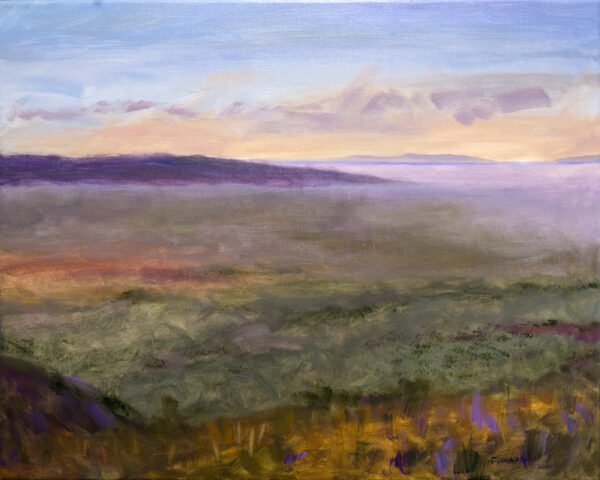 Primeval Yorba Linda California Acrylic Painting